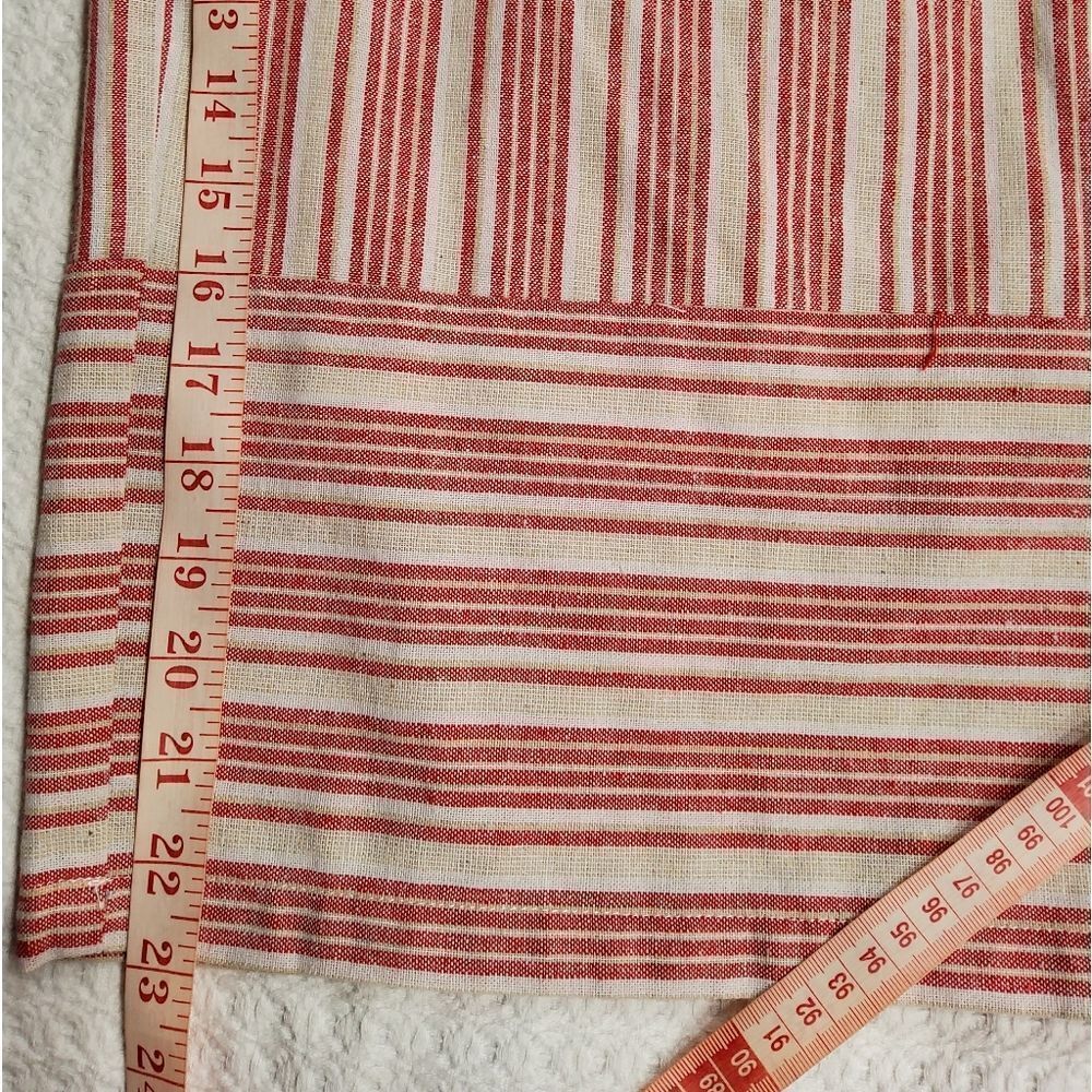 Lulus Emilia Rae Striped Ruffle Culotte Jumpsuit Size M - Picture 13 of 15